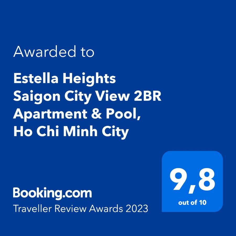 Estella Heights Saigon City View 2Br Apartment & Pool, Ciudad Ho Chi Minh  Exterior foto